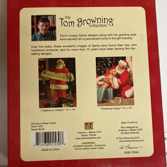 Christmas Puppy 500pc Puzzle - Picture 2 of 4